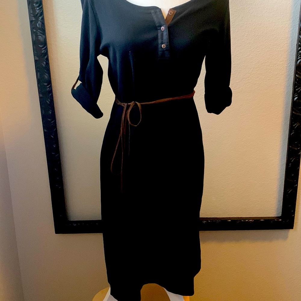 Black casual shirt dress- Ralph Lauren